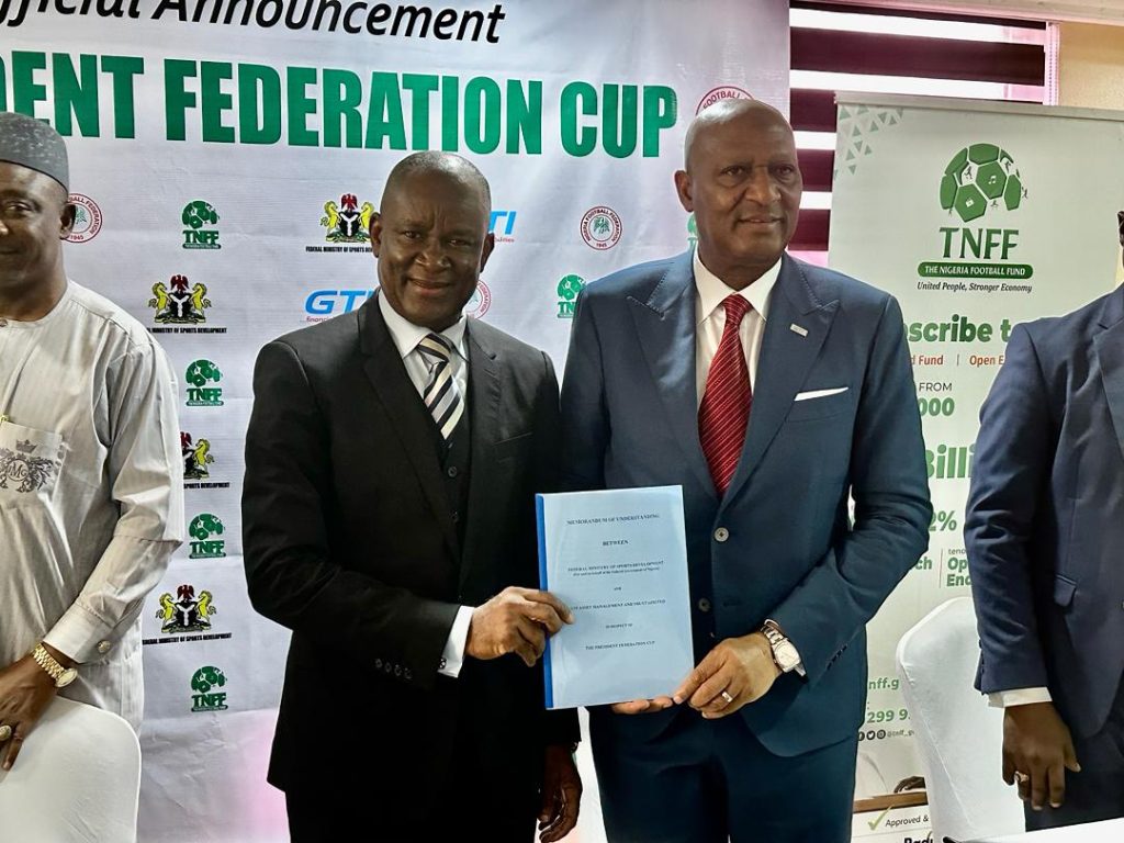 President Federation Cup: Sports Ministry, NFF,GTI forge historic partnership