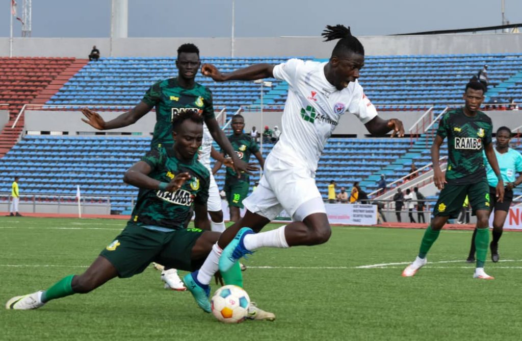RANGERS STOPPED BY PILLARS IN ENUGU