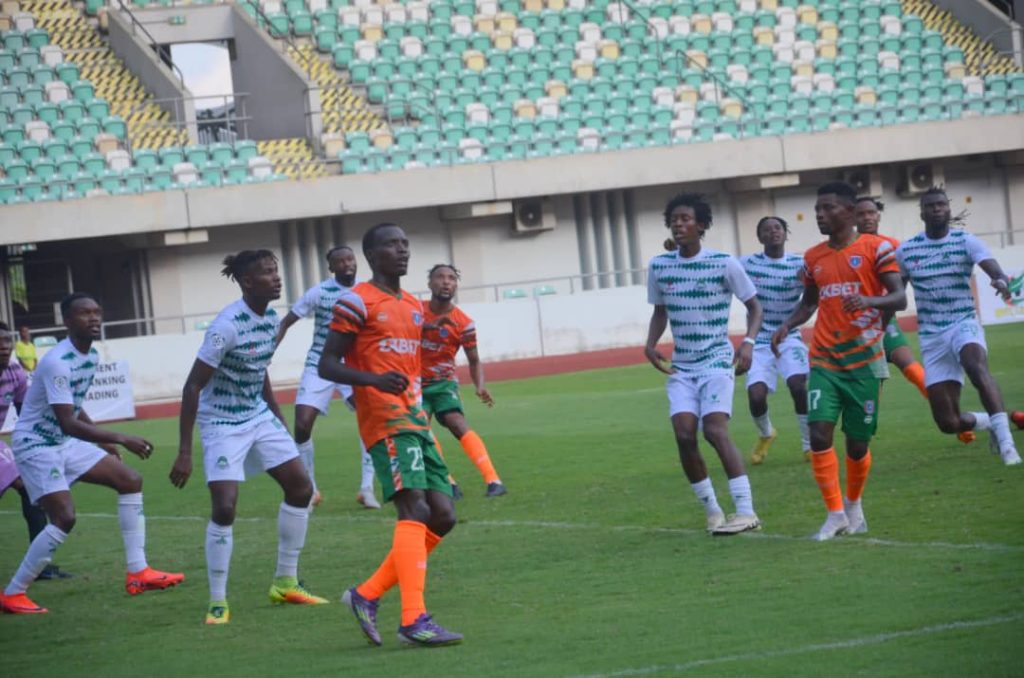 NPFF25: NASARAWA UNITED ENDURE TOUGH AWAY LOSS VERSUS AKWA UNITED